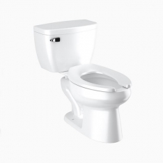 Sloan Two-Piece ADA Pressure-Assist Toilet with SloanTec Glaze 1.0 gpf, LH